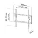 Techly Uchwyt ścienny LCD/LED 23-55cali 45kg pochylny, slim, czarny