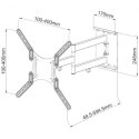 Techly Uchwyt ścienny LCD/LED 23-55cali regulowany biały