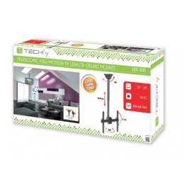 Techly Uchwyt sufitowy LCD/LED 32-55cali czarny, 50kg