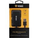 YENKEE Hub ładujący z 4 portami USB YHB 4341BK,