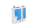 Lanberg Tester kabli RJ-45, RJ-12, RJ-11, Coaxial