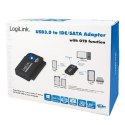 LogiLink Adapter USB 3.0 do IDE/ SATA z funkcja OTB