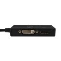 LogiLink Kabel adapter display port do DVI/HDMI/VGA, 4K