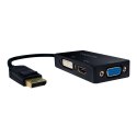 LogiLink Kabel adapter display port do DVI/HDMI/VGA, 4K