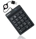 KEYSONIC Klawiatura ACK-118BK2 odporna na kurz, IP64