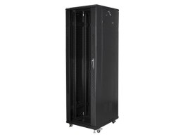 Lanberg Szafa stojąca Rack 19 cali 42U 600x800mm czarna
