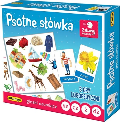 Adamigo Gra Psotne słówka - Głoski szumiące