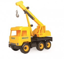 Wader Dźwig żółty 38 cm Middle Truck w kartonie