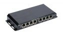 Extralink Przełącznik Gigabit PoE 8-7 port 24V 60W