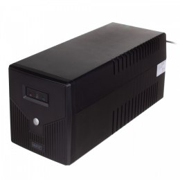 Digitus Zasilacz awaryjny UPS Line-Ineractive LED, 1000VA/600W, 2x12V/7Ah, AVR, 4xSCHUKO, USB, RS232, RJ45