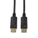 LogiLink Kabel DisplayPort 1.2 M/M, 4K2K, 5m, czarny