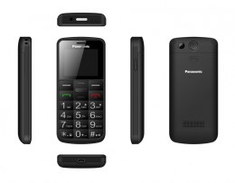 Panasonic Telefon komórkowy dla seniora KX-TU110 czarny