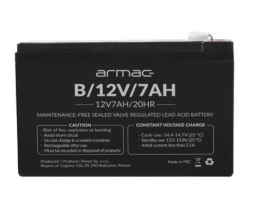 Armac Akumulator 12v agm 12v 7ah uniwersalny B/12V/7AH