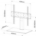 ART Ministolik/stojak + uchwyt do TV 32-55 cali 40 kg SD-33