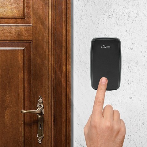 Media-Tech Bezprzewodowy dzwonek kinetyczny KINETIC DOORBELL MT5701