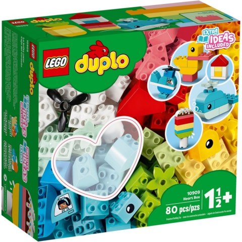 LEGO Klocki DUPLO 10909 Pudełko z serduszkiem