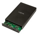 LogiLink Zewnętrzna obudowa SSD 2x M.2 SATA, USB3.1 gen2, Raid