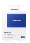 Samsung Dysk SSD Portable T7 2TB USB 3.2 GEN.2 BLUE