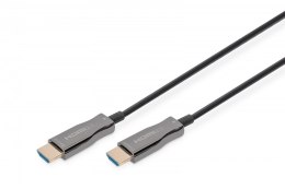 Digitus Kabel połączeniowy hybrydowy AOC HDMI 2.0 Premium HighSpeed 4K/60Hz UHD HDMI A/HDMI A M/M czarny 20m