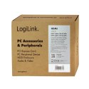 LogiLink Splitter 1 do 4x HDMI 2.0b 4K, z uchwytem montażowym