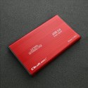 Qoltec Obudowa na dysk HDD/SSD 2.5 cala SATA3 | USB 3.0 | Czerwona
