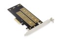 Digitus Karta rozszerzeń (Kontroler) M.2 NGFF/NVMe SSD PCIe 3.0 x4 SATA 110, 80, 60, 42, 30mm