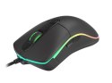 Natec Mysz Genesis Krypton 510 8000 DPI podświetlenie RGB dla graczy Czarna