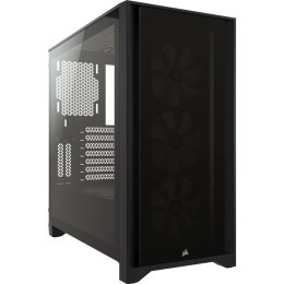 Corsair Obudowa iCUE 4000X RGB TG Mid Tower czarna