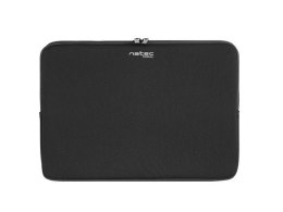 Natec Etui do laptopa Coral 15.6 cala Czarne