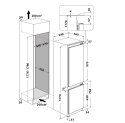 Whirlpool Chłodziarko-zamrażarka do zabudowy ART66122