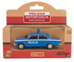 Daffi Pojazd PRL Fiat 125P Milicja