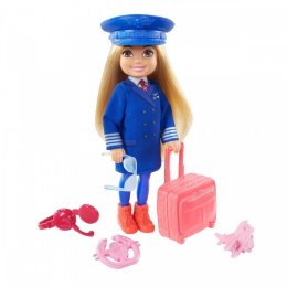 Mattel Lalka Barbie Chelsea Kariera Lalka Pilotka