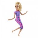 Mattel Lalka Barbie Made to Move Kwieciste Różowy strój