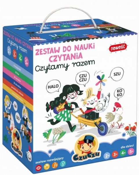 CzuCzu Czytamy razem - Zestaw do nauki czytania