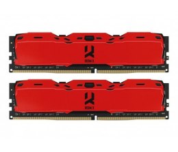 GOODRAM Pamięć DDR4 IRDM X 16GB/3200 (2*8GB) 16-20-20 Czerwona