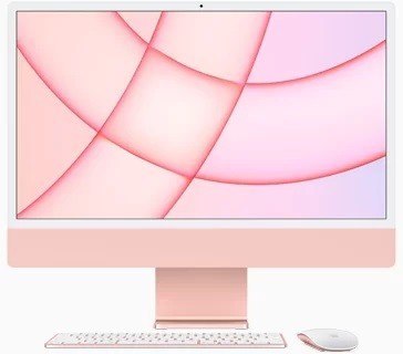 Apple IMac 24 cale: M1 8/8, 8GB, 256GB - Różowy