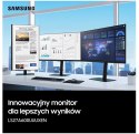 Samsung Monitor 27 cali ViewFinity S60UA IPS 2560x1440 WQHD 16:9 1xHDMI 2xDP(In+Out) 1xUSB-C 90W 3xUSB 3.0 LAN 5ms PinP/PbyP 75Hz HAS+PI