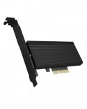 IcyBox Karta PCI na M.2 SSD NVMe IB-PCI208-HS z radiatorem