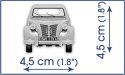 Cobi Klocki Klocki Citroen 2CV Typ A 1949