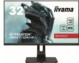 IIYAMA Monitor 31.5 cala GB3271QSU-B1 QHD,1ms,IPS,165Hz,HDMI,DP,400cd,FreeSync