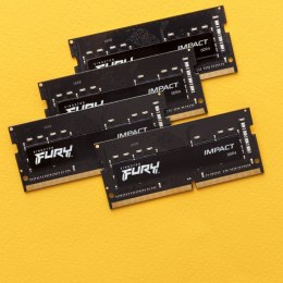 Kingston Pamięć DDR4 FURY Impact SODIMM 16GB(1*16GB)/2666 CL15 1Gx8