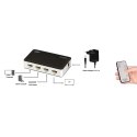 LogiLink Switch 3x1 HDMI, 4K 30Hz, z pilotem