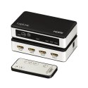 LogiLink Switch 3x1 HDMI, 4K 60Hz, z pilotem