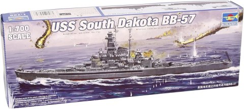 Trumpeter Model plastikowy USS South Dakota BB-57