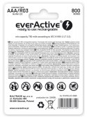 EverActive Akumulatory paluszki R03/AAA 800 mAH blister 4 szt.