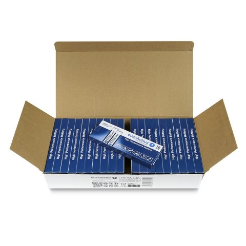 EverActive Baterie paluszki LR6/AA folia 10 szt.