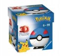 Ravensburger Polska Puzzle 54 elemnty 3D Kula, Pokemon niebieska