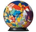 Ravensburger Polska Puzzle 72 elementy 3D Kula, Pokemon