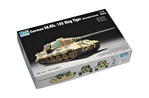 Trumpeter Model do sklejania German King Tiger Henschel Turm 1/72