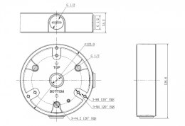 Dahua Adapter PFA137 puszka